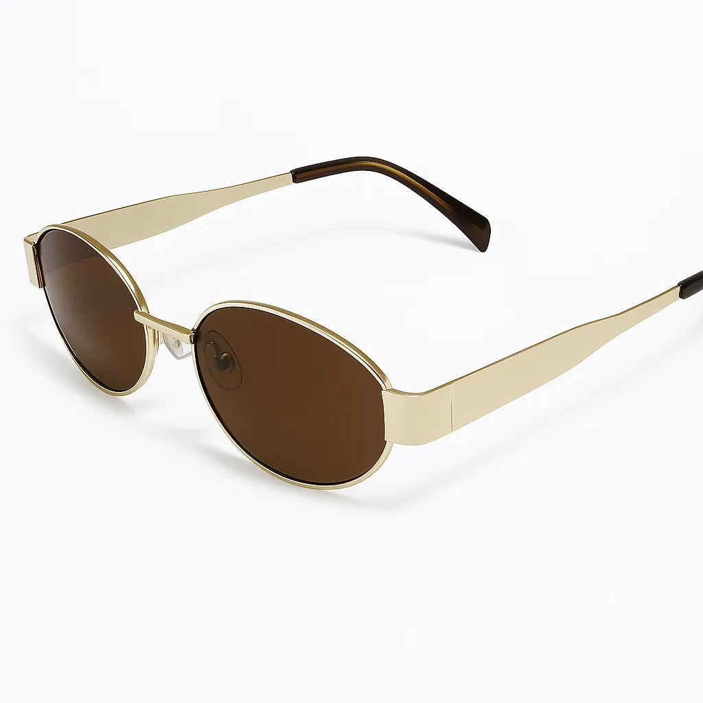 Luxury Oval Sunglasses
